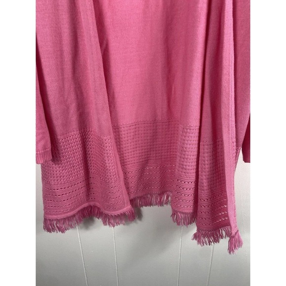 Talbots Pink Women's Cardigan Sweater - Picture 3 of 6
